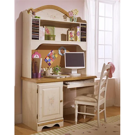 Computer Desk & Hutch